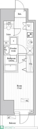 オーパスレジデンス武蔵小山の物件間取画像